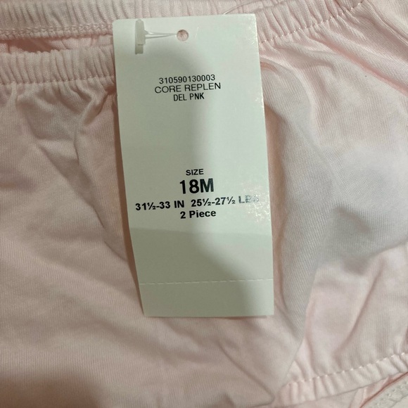 Ralph Lauren pink ruffle dress set with bloomers 18M - Picture 10 of 11